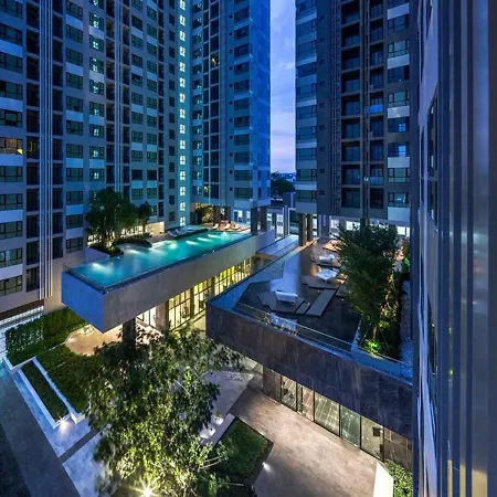 The Base Pattaya: Infinity Pool Apartment Near Walking Street Exterior photo