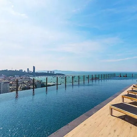 The Base Pattaya: Infinity Pool Apartment Near Walking Street Exterior photo
