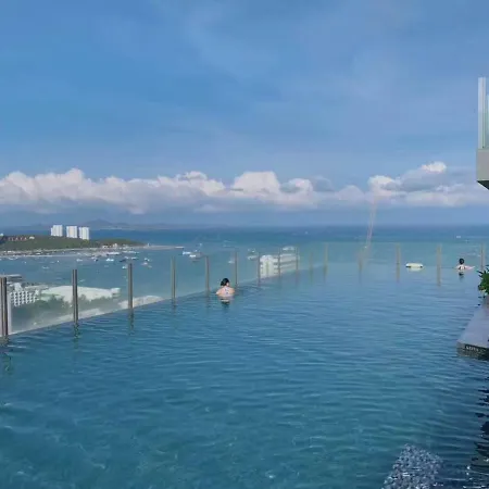 The Base Pattaya: Infinity Pool Apartment Near Walking Street Exterior photo